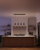 LED Pendant<br /><span style="color:#4AB0CE;">Entrega: 4-10 dias en USA</span><br /><span style="color:#4AB0CE;font-size:60%;">PREGUNTE POR ENTREGA EN PANAMA</span><br />Collection: Lena<br />Finish: Black