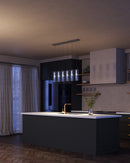 LED Pendant<br /><span style="color:#4AB0CE;">Entrega: 4-10 dias en USA</span><br /><span style="color:#4AB0CE;font-size:60%;">PREGUNTE POR ENTREGA EN PANAMA</span><br />Collection: Champagne<br />Finish: Chrome