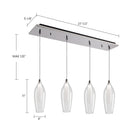 Kuzco Lighting - MP3004CH-04 - LED Pendant - Victoria - Chrome