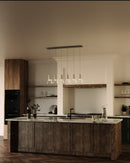 LED Pendant<br /><span style="color:#4AB0CE;">Entrega: 4-10 dias en USA</span><br /><span style="color:#4AB0CE;font-size:60%;">PREGUNTE POR ENTREGA EN PANAMA</span><br />Collection: Samson<br />Finish: White/Clear Glass