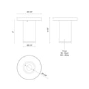 LED Ceiling Mount<br /><span style="color:#4AB0CE;">Entrega: 4-10 dias en USA</span><br /><span style="color:#4AB0CE;font-size:60%;">PREGUNTE POR ENTREGA EN PANAMA</span><br />Collection: Lorna<br />Finish: Black