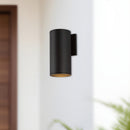 LED Outdoor Wall Sconce<br /><span style="color:#4AB0CE;">Entrega: 4-10 dias en USA</span><br /><span style="color:#4AB0CE;font-size:60%;">PREGUNTE POR ENTREGA EN PANAMA</span><br />Collection: Lorna<br />Finish: Black