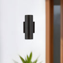 LED Wall Sconce<br /><span style="color:#4AB0CE;">Entrega: 4-10 dias en USA</span><br /><span style="color:#4AB0CE;font-size:60%;">PREGUNTE POR ENTREGA EN PANAMA</span><br />Collection: Lorna<br />Finish: Black