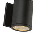 LED Outdoor Wall Sconce<br /><span style="color:#4AB0CE;">Entrega: 4-10 dias en USA</span><br /><span style="color:#4AB0CE;font-size:60%;">PREGUNTE POR ENTREGA EN PANAMA</span><br />Collection: Nordic<br />Finish: Black