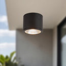 LED Outdoor Ceiling Mount<br /><span style="color:#4AB0CE;">Entrega: 2-3 semanas en USA</span><br /><span style="color:#4AB0CE;font-size:60%;">PREGUNTE POR ENTREGA EN PANAMA</span><br />Collection: Nordic<br />Finish: Black