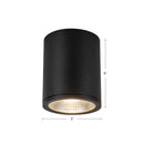 Kuzco Lighting - EC265106-BK - LED Outdoor Ceiling Mount - Nordic - Black