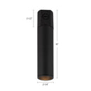 Kuzco Lighting - LD2-CC08W10-3036-BK-UNV-010 - LED Ceiling Mount - Lorna - Black