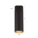 Kuzco Lighting - LD3-CC08W14-3036-BK-UNV-010 - LED Ceiling Mount - Lorna - Black