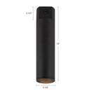 Kuzco Lighting - LD3-CC12W18-3036-BK-UNV-010 - LED Ceiling Mount - Lorna - Black