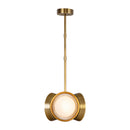 LED Pendant<br /><span style="color:#4AB0CE;">Entrega: 4-10 dias en USA</span><br /><span style="color:#4AB0CE;font-size:60%;">PREGUNTE POR ENTREGA EN PANAMA</span><br />Collection: Alonso<br />Finish: Vintage Brass