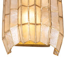Two Light Wall Sconce<br /><span style="color:#4AB0CE;">Entrega: 0-1 semanas en USA</span><br /><span style="color:#4AB0CE;font-size:60%;">PREGUNTE POR ENTREGA EN PANAMA</span><br />Collection: Fractal<br />Finish: Oxidized Gold Leaf