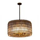 Eight Light Chandelier<br /><span style="color:#4AB0CE;">Entrega: 4-10 dias en USA</span><br /><span style="color:#4AB0CE;font-size:60%;">PREGUNTE POR ENTREGA EN PANAMA</span><br />Collection: Fractal<br />Finish: Oxidized Gold Leaf