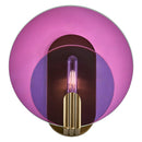 One Light Wall Sconce<br /><span style="color:#4AB0CE;">Entrega: 4-10 dias en USA</span><br /><span style="color:#4AB0CE;font-size:60%;">PREGUNTE POR ENTREGA EN PANAMA</span><br />Collection: Optics<br />Finish: Winter Brass