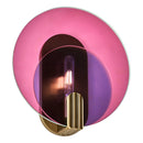 One Light Wall Sconce<br /><span style="color:#4AB0CE;">Entrega: 4-10 dias en USA</span><br /><span style="color:#4AB0CE;font-size:60%;">PREGUNTE POR ENTREGA EN PANAMA</span><br />Collection: Optics<br />Finish: Winter Brass