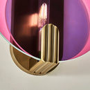 One Light Wall Sconce<br /><span style="color:#4AB0CE;">Entrega: 4-10 dias en USA</span><br /><span style="color:#4AB0CE;font-size:60%;">PREGUNTE POR ENTREGA EN PANAMA</span><br />Collection: Optics<br />Finish: Winter Brass