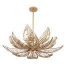 14 Light Chandelier<br /><span style="color:#4AB0CE;">Entrega: 4-10 dias en USA</span><br /><span style="color:#4AB0CE;font-size:60%;">PREGUNTE POR ENTREGA EN PANAMA</span><br />Collection: Fern<br />Finish: Modern Gold