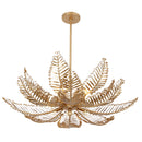 14 Light Chandelier<br /><span style="color:#4AB0CE;">Entrega: 4-10 dias en USA</span><br /><span style="color:#4AB0CE;font-size:60%;">PREGUNTE POR ENTREGA EN PANAMA</span><br />Collection: Fern<br />Finish: Modern Gold