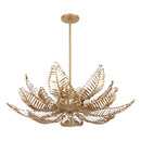 14 Light Chandelier<br /><span style="color:#4AB0CE;">Entrega: 4-10 dias en USA</span><br /><span style="color:#4AB0CE;font-size:60%;">PREGUNTE POR ENTREGA EN PANAMA</span><br />Collection: Fern<br />Finish: Modern Gold