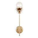 One Light Wall Sconce<br /><span style="color:#4AB0CE;">Entrega: 5-6 semanas en USA</span><br /><span style="color:#4AB0CE;font-size:60%;">PREGUNTE POR ENTREGA EN PANAMA</span><br />Collection: Florette<br />Finish: Modern Gold