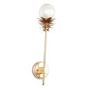 One Light Wall Sconce<br /><span style="color:#4AB0CE;">Entrega: 5-6 semanas en USA</span><br /><span style="color:#4AB0CE;font-size:60%;">PREGUNTE POR ENTREGA EN PANAMA</span><br />Collection: Florette<br />Finish: Modern Gold