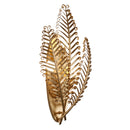 Three Light Wall Sconce<br /><span style="color:#4AB0CE;">Entrega: 4-10 dias en USA</span><br /><span style="color:#4AB0CE;font-size:60%;">PREGUNTE POR ENTREGA EN PANAMA</span><br />Collection: Fern<br />Finish: Modern Gold