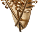 Three Light Wall Sconce<br /><span style="color:#4AB0CE;">Entrega: 4-10 dias en USA</span><br /><span style="color:#4AB0CE;font-size:60%;">PREGUNTE POR ENTREGA EN PANAMA</span><br />Collection: Fern<br />Finish: Modern Gold