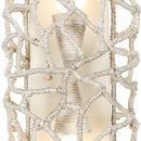 Two Light Wall Sconce<br /><span style="color:#4AB0CE;">Entrega: 4-10 dias en USA</span><br /><span style="color:#4AB0CE;font-size:60%;">PREGUNTE POR ENTREGA EN PANAMA</span><br />Collection: Reef<br />Finish: Warm Ivory