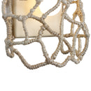Two Light Wall Sconce<br /><span style="color:#4AB0CE;">Entrega: 4-10 dias en USA</span><br /><span style="color:#4AB0CE;font-size:60%;">PREGUNTE POR ENTREGA EN PANAMA</span><br />Collection: Reef<br />Finish: Warm Ivory