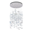 13 Light Chandelier<br /><span style="color:#4AB0CE;">Entrega: 4-10 dias en USA</span><br /><span style="color:#4AB0CE;font-size:60%;">PREGUNTE POR ENTREGA EN PANAMA</span><br />Collection: Spettro<br />Finish: Polished Chrome