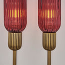 Two Light Wall Sconce<br /><span style="color:#4AB0CE;">Entrega: 4-10 dias en USA</span><br /><span style="color:#4AB0CE;font-size:60%;">PREGUNTE POR ENTREGA EN PANAMA</span><br />Collection: Verde<br />Finish: Satin Brass