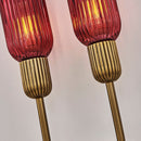 Two Light Wall Sconce<br /><span style="color:#4AB0CE;">Entrega: 4-10 dias en USA</span><br /><span style="color:#4AB0CE;font-size:60%;">PREGUNTE POR ENTREGA EN PANAMA</span><br />Collection: Verde<br />Finish: Satin Brass