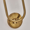 Two Light Wall Sconce<br /><span style="color:#4AB0CE;">Entrega: 4-10 dias en USA</span><br /><span style="color:#4AB0CE;font-size:60%;">PREGUNTE POR ENTREGA EN PANAMA</span><br />Collection: Verde<br />Finish: Satin Brass