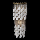 Two Light Wall Sconce<br /><span style="color:#4AB0CE;">Entrega: 6-7 semanas en USA</span><br /><span style="color:#4AB0CE;font-size:60%;">PREGUNTE POR ENTREGA EN PANAMA</span><br />Collection: Farfalle<br />Finish: Brushed Champagne Gold