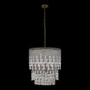 18 Light Chandelier<br /><span style="color:#4AB0CE;">Entrega: 6-7 semanas en USA</span><br /><span style="color:#4AB0CE;font-size:60%;">PREGUNTE POR ENTREGA EN PANAMA</span><br />Collection: Farfalle<br />Finish: Brushed Champagne Gold
