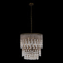 18 Light Chandelier<br /><span style="color:#4AB0CE;">Entrega: 6-7 semanas en USA</span><br /><span style="color:#4AB0CE;font-size:60%;">PREGUNTE POR ENTREGA EN PANAMA</span><br />Collection: Farfalle<br />Finish: Brushed Champagne Gold