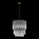 18 Light Chandelier<br /><span style="color:#4AB0CE;">Entrega: 6-7 semanas en USA</span><br /><span style="color:#4AB0CE;font-size:60%;">PREGUNTE POR ENTREGA EN PANAMA</span><br />Collection: Farfalle<br />Finish: Brushed Champagne Gold