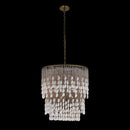 18 Light Chandelier<br /><span style="color:#4AB0CE;">Entrega: 6-7 semanas en USA</span><br /><span style="color:#4AB0CE;font-size:60%;">PREGUNTE POR ENTREGA EN PANAMA</span><br />Collection: Farfalle<br />Finish: Brushed Champagne Gold