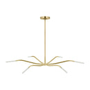 Visual Comfort Modern - SLCH81927HABEG - LED Chandelier - Lajos - Hand-Rubbed Antique Brass