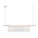 LED Linear Chandelier<br /><span style="color:#4AB0CE;">Entrega: 4-10 dias en USA</span><br /><span style="color:#4AB0CE;font-size:60%;">PREGUNTE POR ENTREGA EN PANAMA</span><br />Collection: Trace<br />Finish: Hand-Rubbed Antique Brass