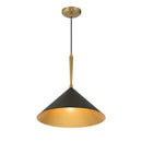 One Light Pendant<br /><span style="color:#4AB0CE;">Entrega: 4-10 dias en USA</span><br /><span style="color:#4AB0CE;font-size:60%;">PREGUNTE POR ENTREGA EN PANAMA</span><br />Collection: Cortan<br />Finish: Legacy Brass