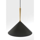One Light Pendant<br /><span style="color:#4AB0CE;">Entrega: 4-10 dias en USA</span><br /><span style="color:#4AB0CE;font-size:60%;">PREGUNTE POR ENTREGA EN PANAMA</span><br />Collection: Cortan<br />Finish: Legacy Brass