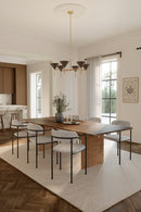 Six Light Chandelier<br /><span style="color:#4AB0CE;">Entrega: 4-10 dias en USA</span><br /><span style="color:#4AB0CE;font-size:60%;">PREGUNTE POR ENTREGA EN PANAMA</span><br />Collection: Cortan<br />Finish: Legacy Brass