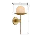 Minka-Lavery - 10380-732 - One Light Wall Sconce - Olenne - Legacy Brass