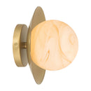 One Light Bath Sconce<br /><span style="color:#4AB0CE;">Entrega: 4-10 dias en USA</span><br /><span style="color:#4AB0CE;font-size:60%;">PREGUNTE POR ENTREGA EN PANAMA</span><br />Collection: Olenne<br />Finish: Legacy Brass