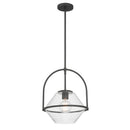 One Light Pendant<br /><span style="color:#4AB0CE;">Entrega: 4-10 dias en USA</span><br /><span style="color:#4AB0CE;font-size:60%;">PREGUNTE POR ENTREGA EN PANAMA</span><br />Collection: Coralyn<br />Finish: Dark Matte Black
