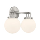 Two Light Vanity<br /><span style="color:#4AB0CE;">Entrega: 4-10 dias en USA</span><br /><span style="color:#4AB0CE;font-size:60%;">PREGUNTE POR ENTREGA EN PANAMA</span><br />Collection: Ortesa<br />Finish: Brushed Nickel