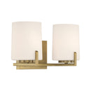 Two Light Vanity<br /><span style="color:#4AB0CE;">Entrega: 4-10 dias en USA</span><br /><span style="color:#4AB0CE;font-size:60%;">PREGUNTE POR ENTREGA EN PANAMA</span><br />Collection: Mirelle<br />Finish: Legacy Brass