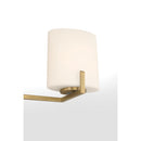 Three Light Vanity<br /><span style="color:#4AB0CE;">Entrega: 4-10 dias en USA</span><br /><span style="color:#4AB0CE;font-size:60%;">PREGUNTE POR ENTREGA EN PANAMA</span><br />Collection: Mirelle<br />Finish: Legacy Brass