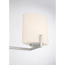 Three Light Vanity<br /><span style="color:#4AB0CE;">Entrega: 4-10 dias en USA</span><br /><span style="color:#4AB0CE;font-size:60%;">PREGUNTE POR ENTREGA EN PANAMA</span><br />Collection: Mirelle<br />Finish: Brushed Nickel