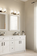 Three Light Vanity<br /><span style="color:#4AB0CE;">Entrega: 4-10 dias en USA</span><br /><span style="color:#4AB0CE;font-size:60%;">PREGUNTE POR ENTREGA EN PANAMA</span><br />Collection: Mirelle<br />Finish: Dark Matte Black